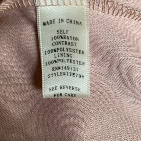 NEW ⭐️onetheland⭐️ soft pink/peach lace sundress - M - Picture 11 of 11